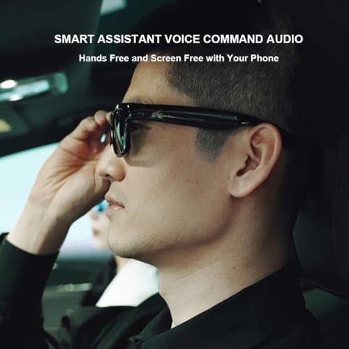 OhO Smart Glasses Polarized Bluetooth Sunglasses with Speaker UV Voice Control