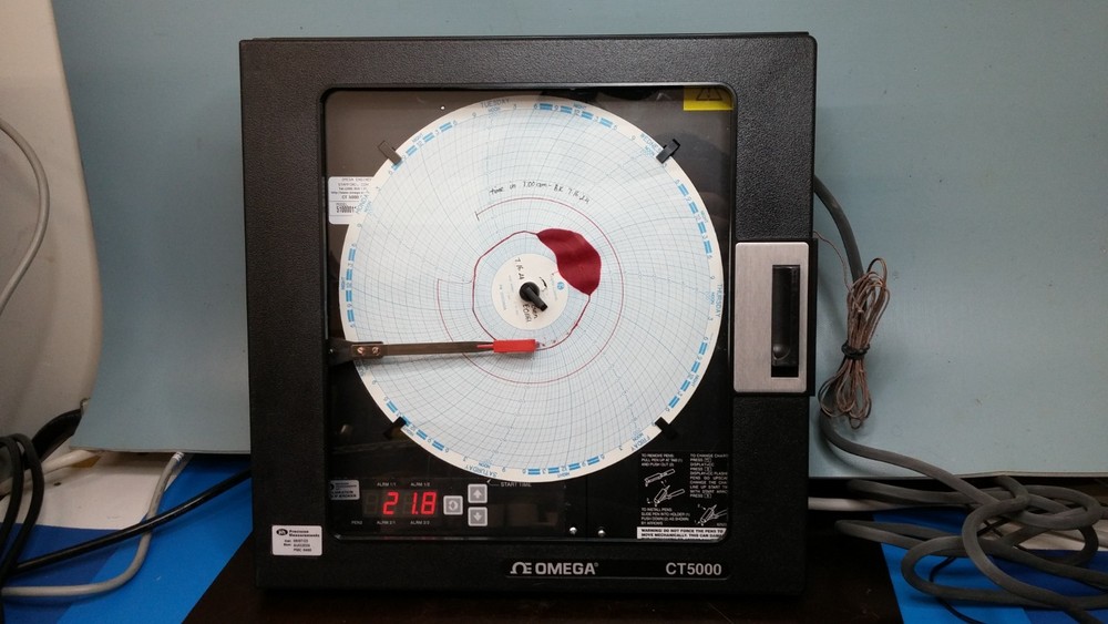 Omega Engineering 51000011CT Circular Chart Recorders CT5000 Series