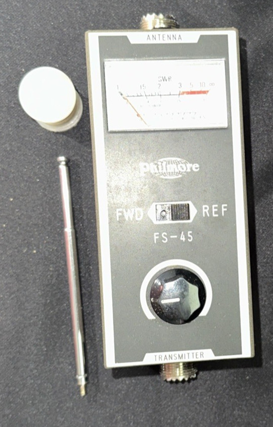 Philmore FS45 Combination Standing Wave Bridge & Field Strength Indicator Meter