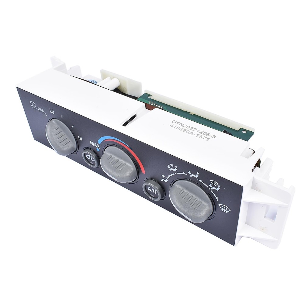 599-007 AC Heater Control Panel Climate Module Switch Without Rear...