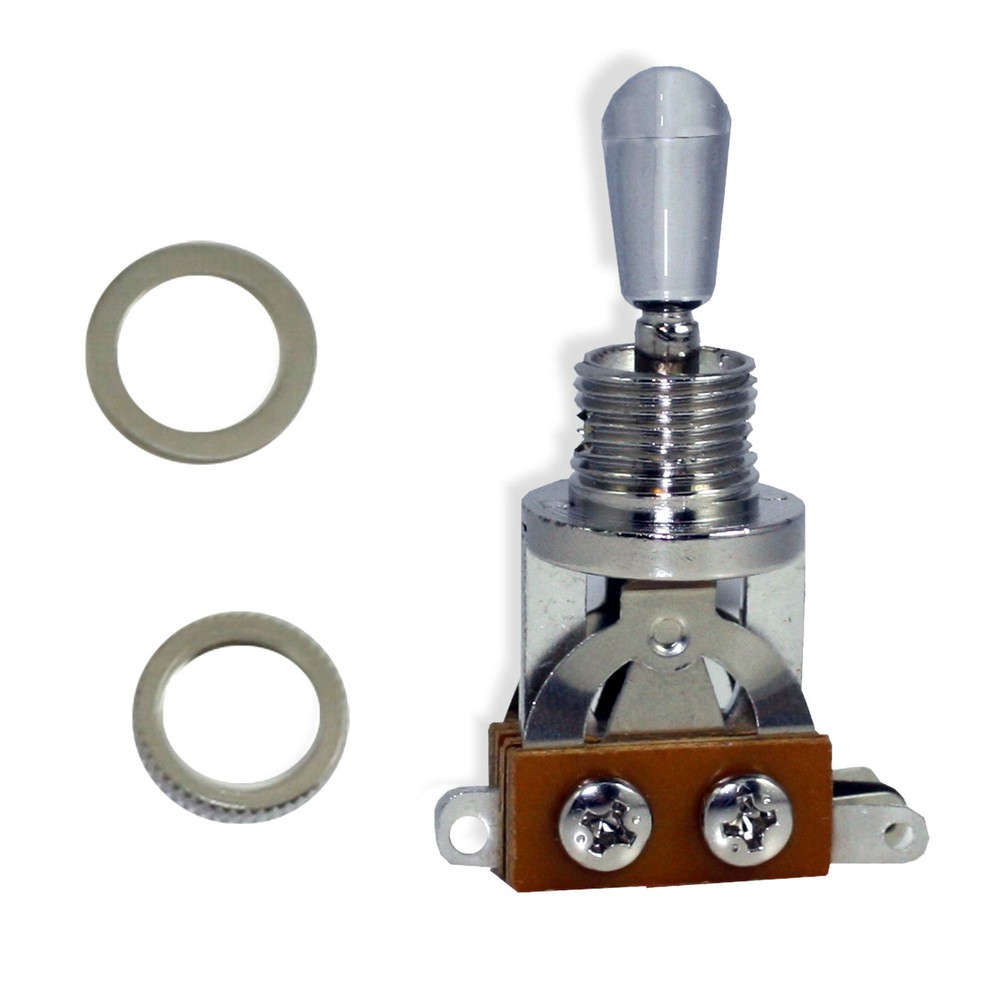 Switch Toggle 3 Way Chrome with Chrome Knob Bitterroot 081301CHCH