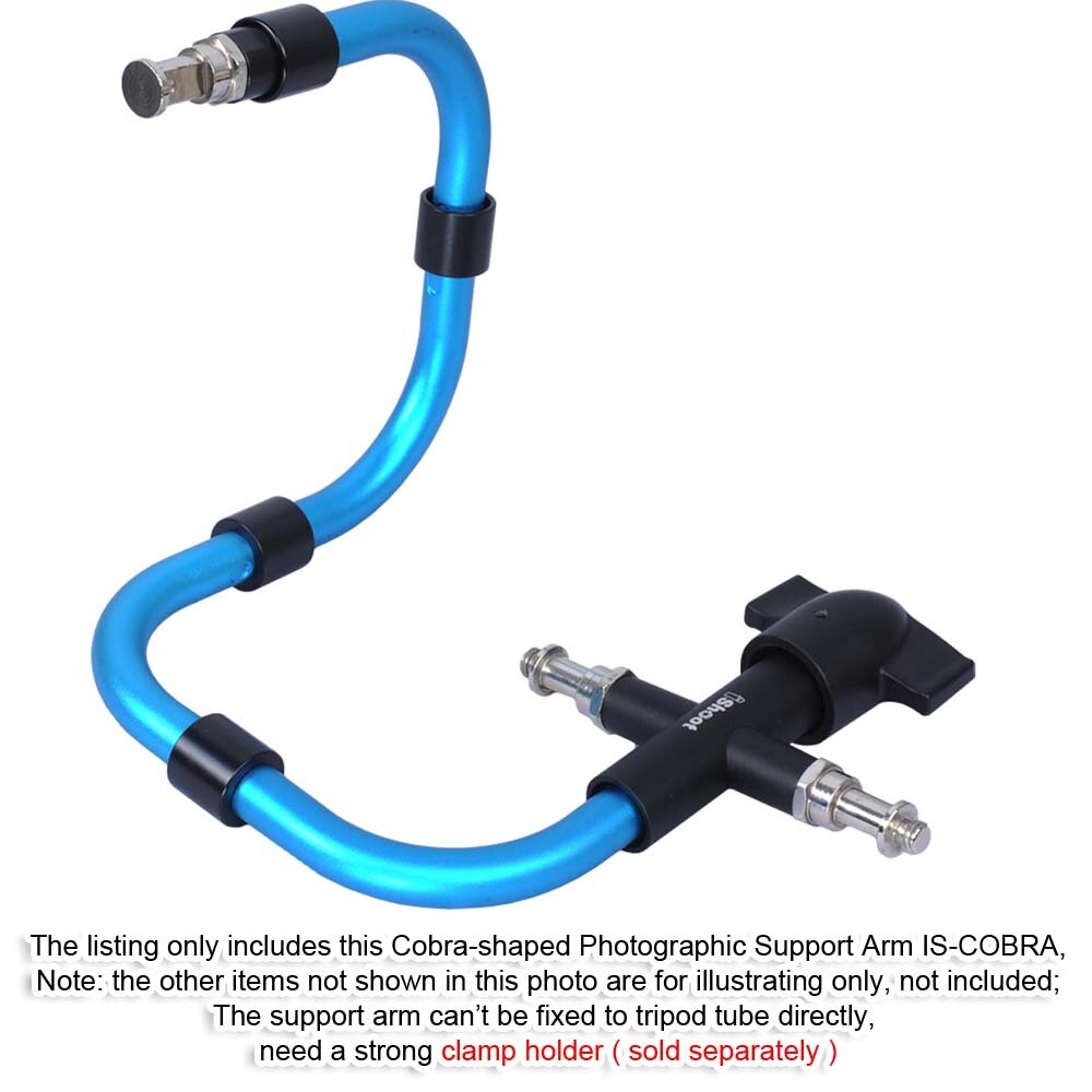 Support Bracket Holder for Camera Speedlight Flash Tripod Light Stand Load 3-5kg
