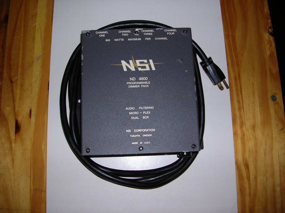NSI ND4600 Programmable Dimmer Pack
