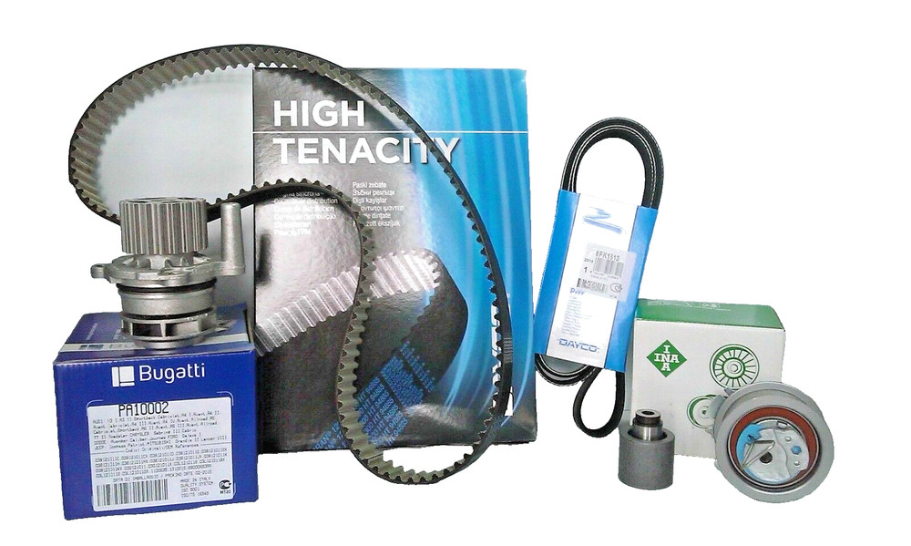INA DISTRIBUTION KIT + WATER PUMP + BELT SERVICES FOR AUDI - A6 (4B2, C5) - 1.9