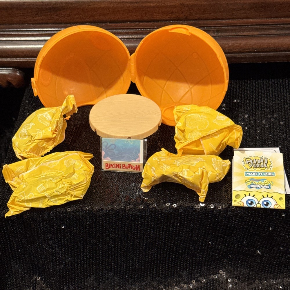 MGA's Miniverse Make It Mini Spongebob Squarepants~HTF Bikini Bottom