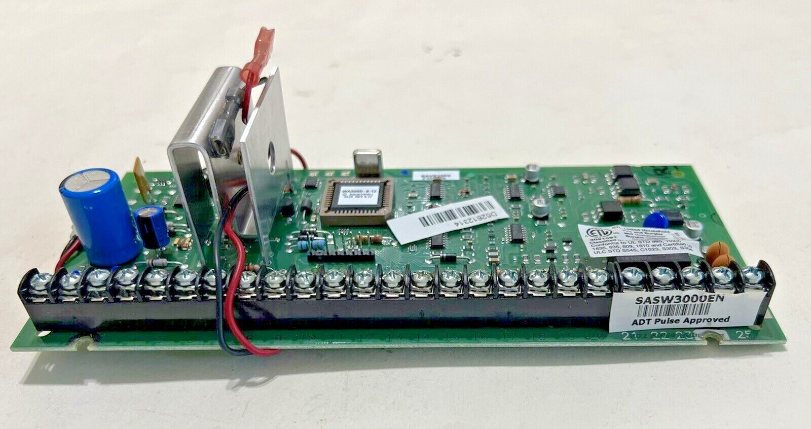HONEYWELL ADEMCO VISTA SECURITY V20P5 v9.12 CONTROL BOARD + SA5881-6NECRH RCVR