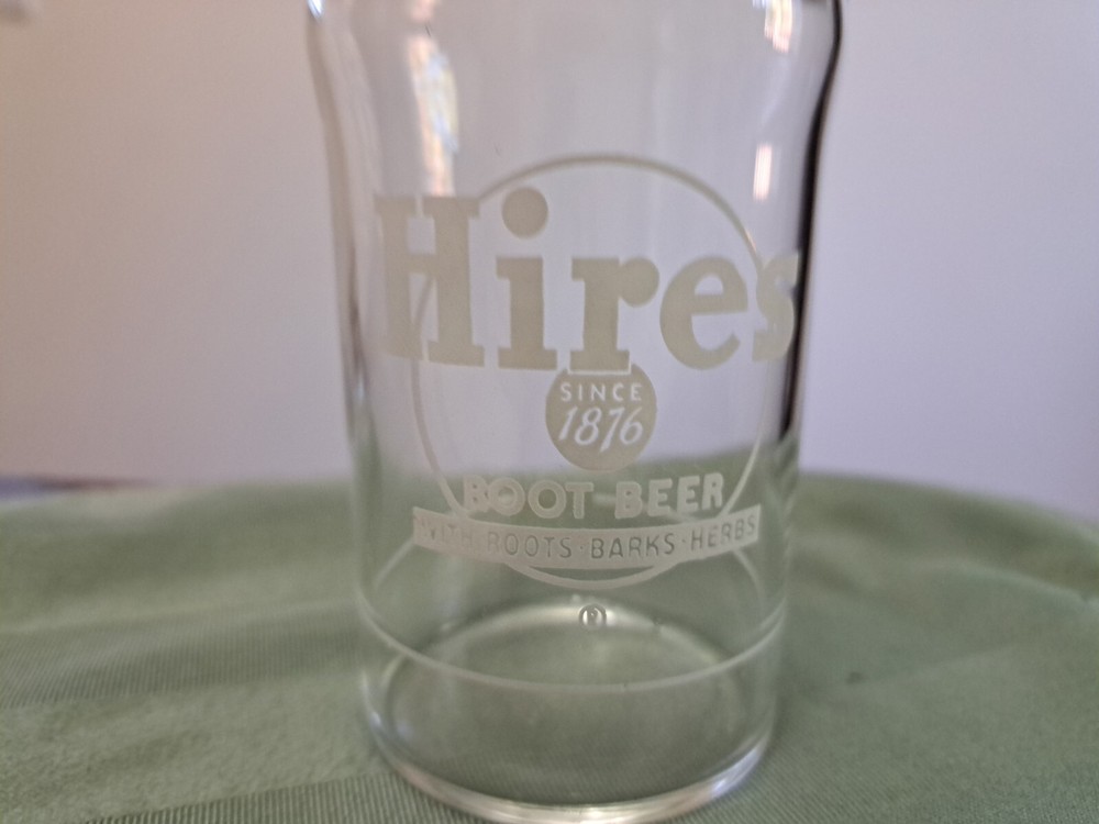 Vintage Hires Root Beer Glass