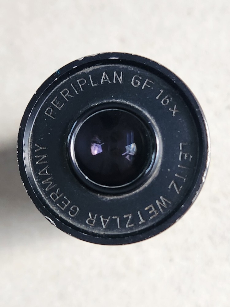 LEITZ WETZLAR  GF 16x  PERIPLAN EYEPIECE