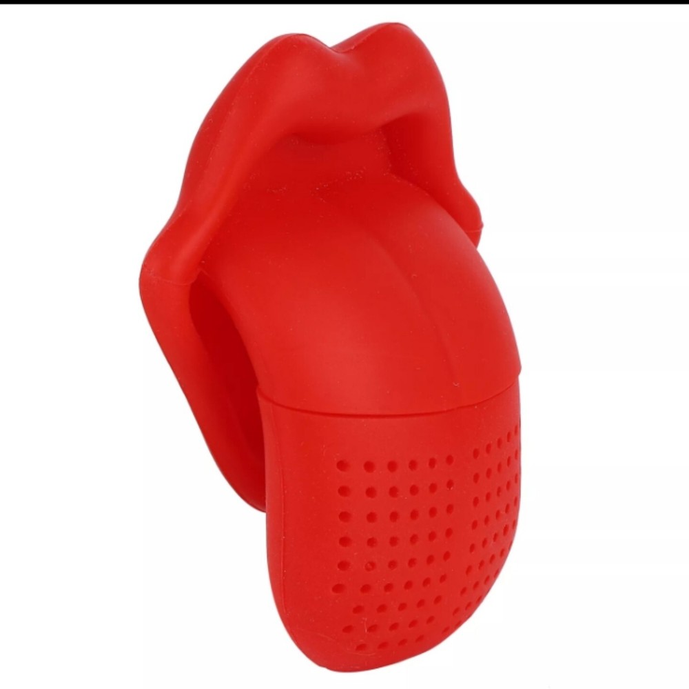 Big Tongue Silicone Tea Infuser Steeper Funny Gift
