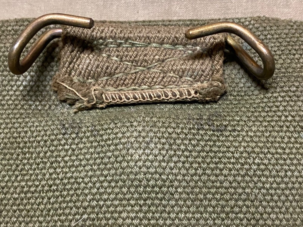 ORIGINAL WWII US ARMY INFANTRY M1942 FIRST AID CARLISLE BANDAGE CARRY BELT POUCH