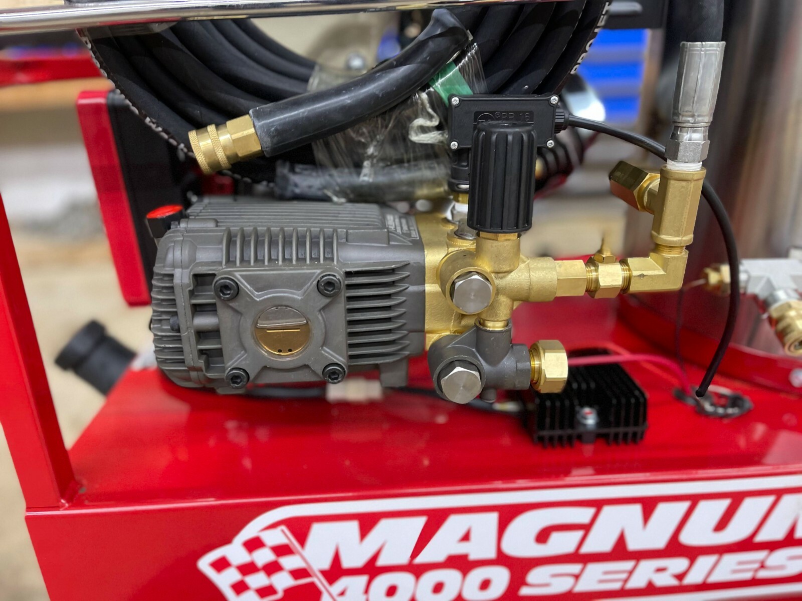 NEW - 2024 Easy-Kleen Magnum 4000 Series Hot Water Pressure Washer Diesel Burner