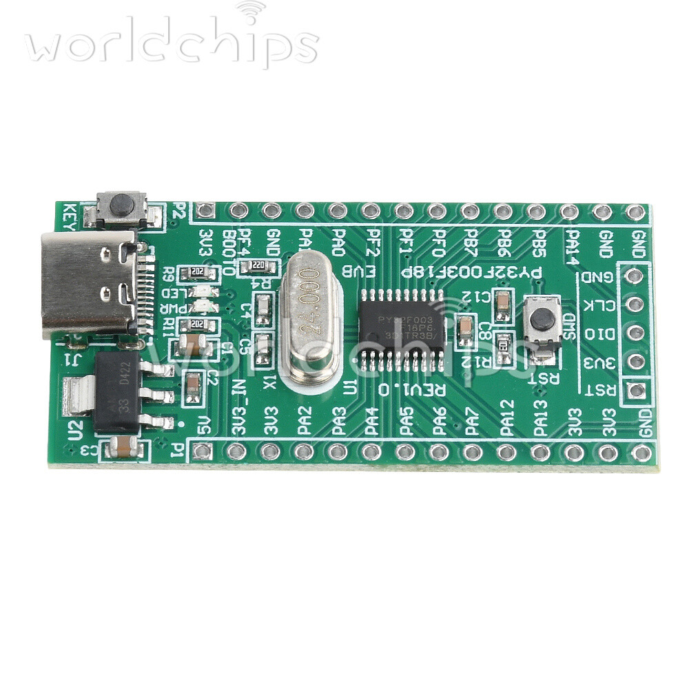10x PY32F003F18P6TU Development Board PY32F003 Microcontroller Development Board
