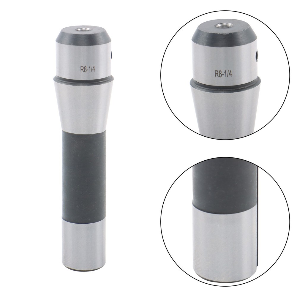 Precision R8 1/4'' End Mill Adapter Holder For Milling Machines Adaptor Tool