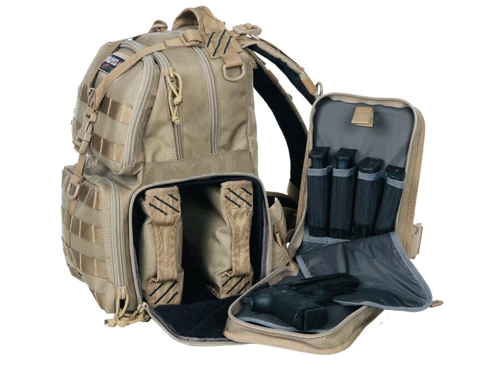 G.P.S. Tactical Range Backpack Black