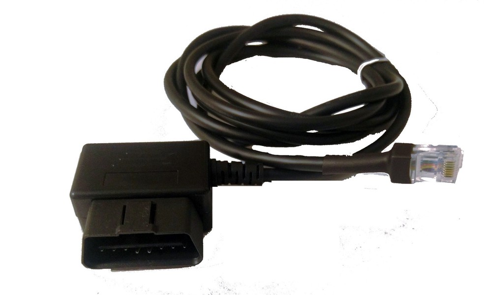 EFI Live OBDII Replacement Cable right angle to RJ45 EFILive Flash scan
