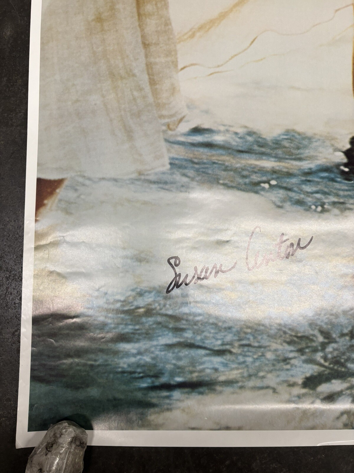 Giant Susan Anton 1979 Hot Girl large door vintage poster actress C2584