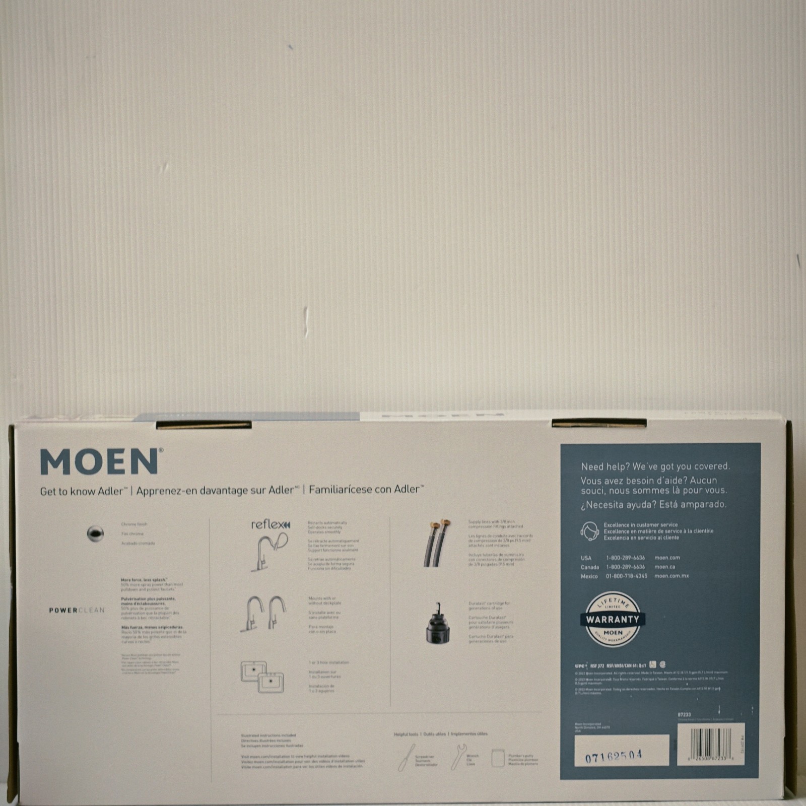 Moen Adler 87233 Pull-down Kitchen Faucet With Chrome Finish