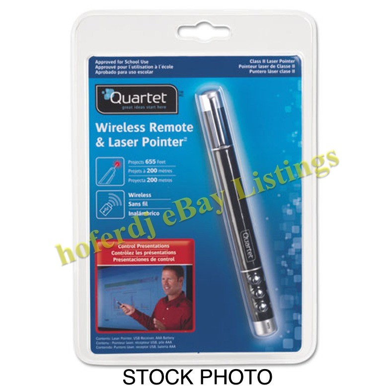 Acco Quartet Wireless Remote and Laser Pointer NEW SEALED