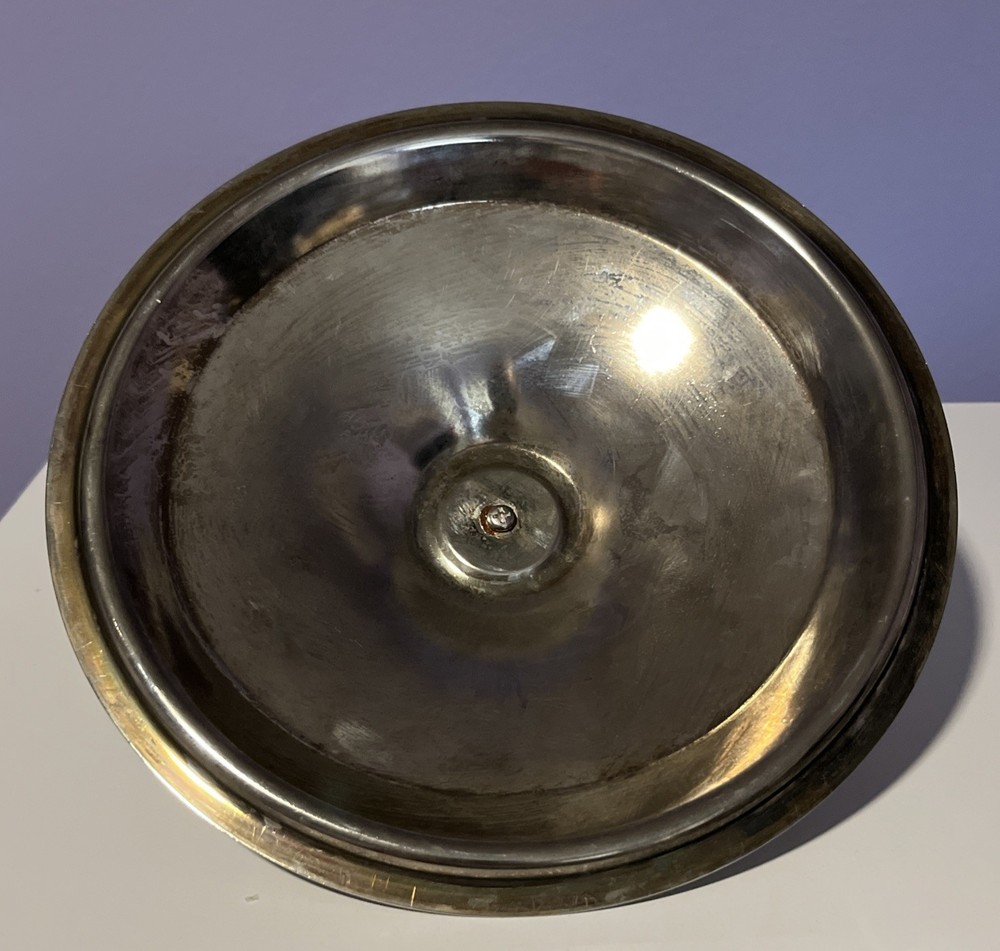 Vintage Silver Plated Server Base & Lid For Casserole Baking Serving Dish