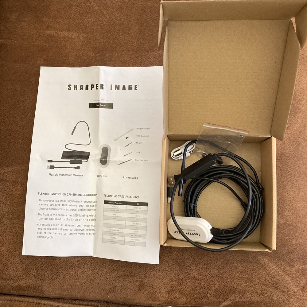 Sharper Image Flexible Inspection Camera