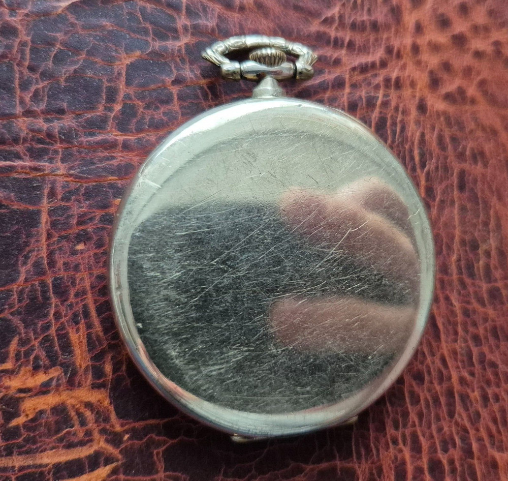 Old Pocket Watch Swiss Made Rolled Gold PB