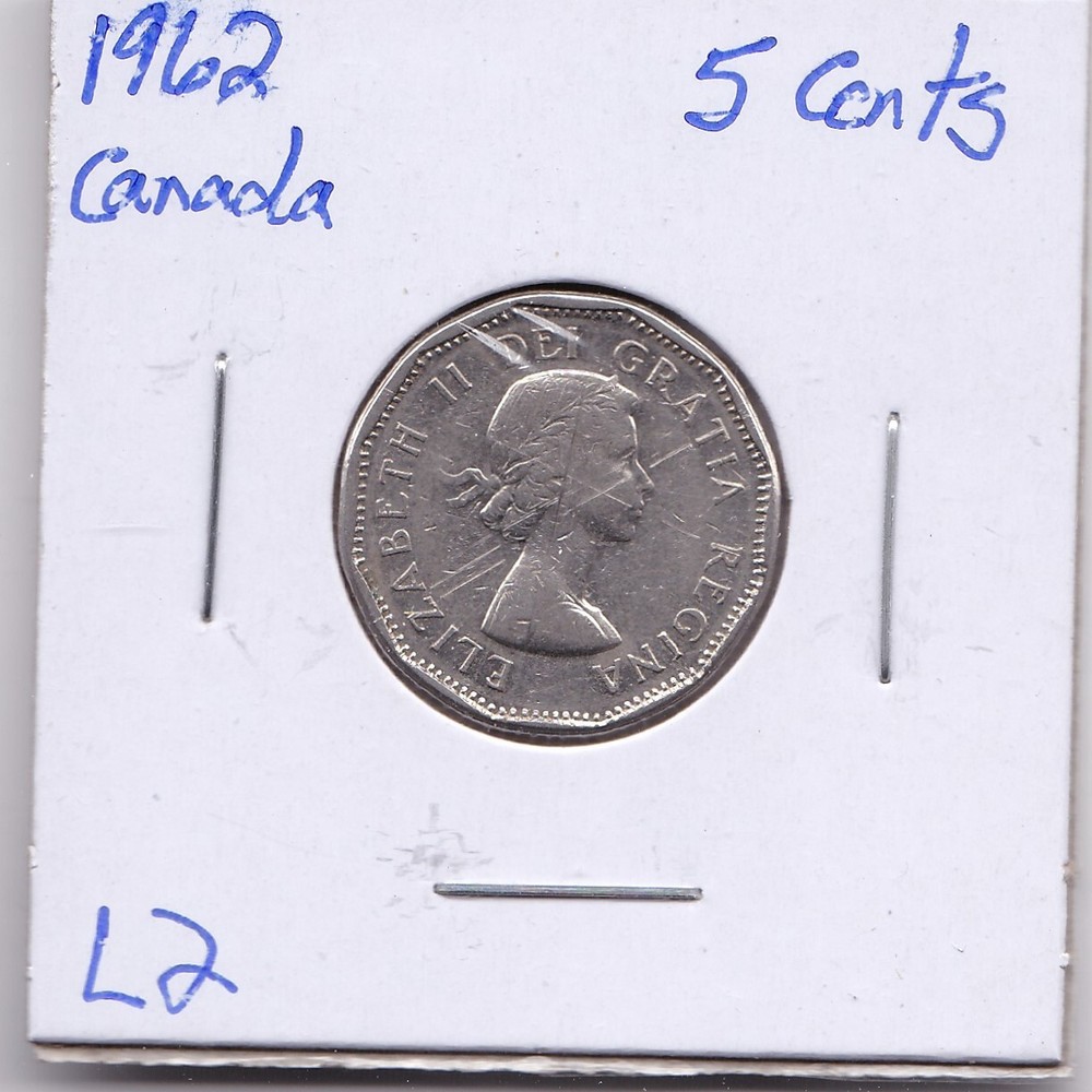 1962 Canada 5 Cent L2