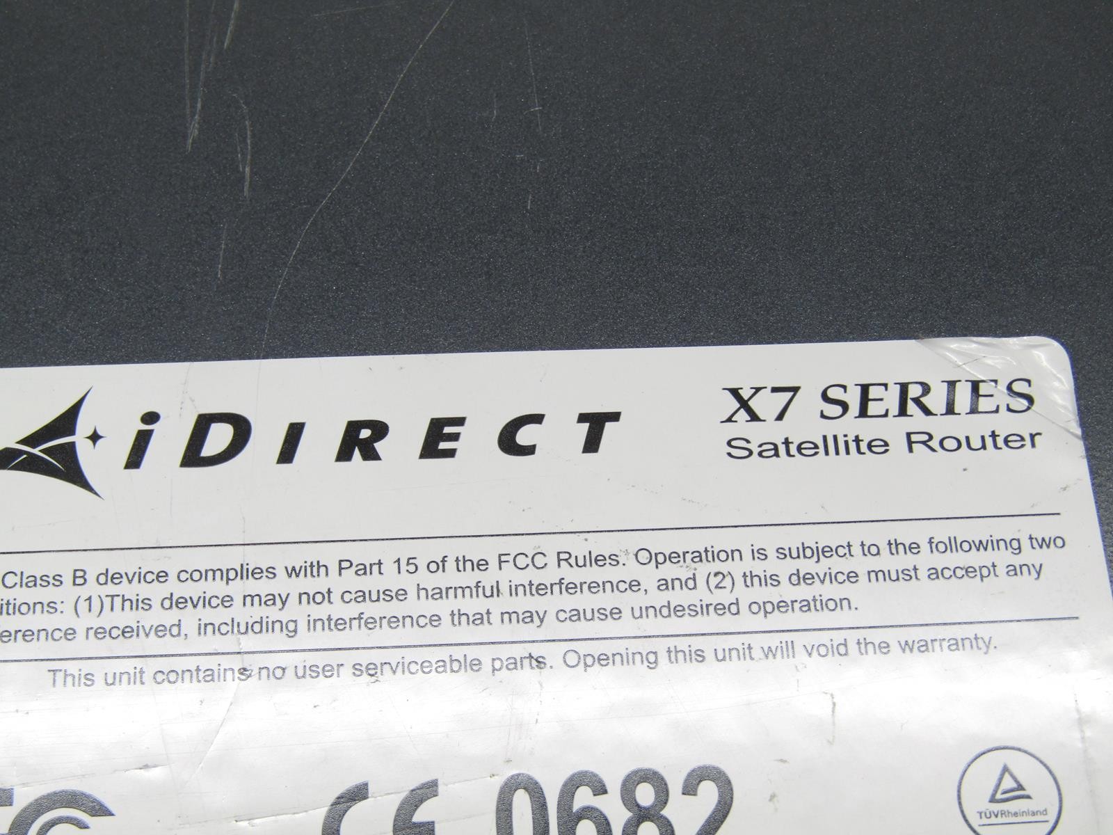 iDirect 8-Port 1U Satellite Router | 100 Mbps | X7 Series