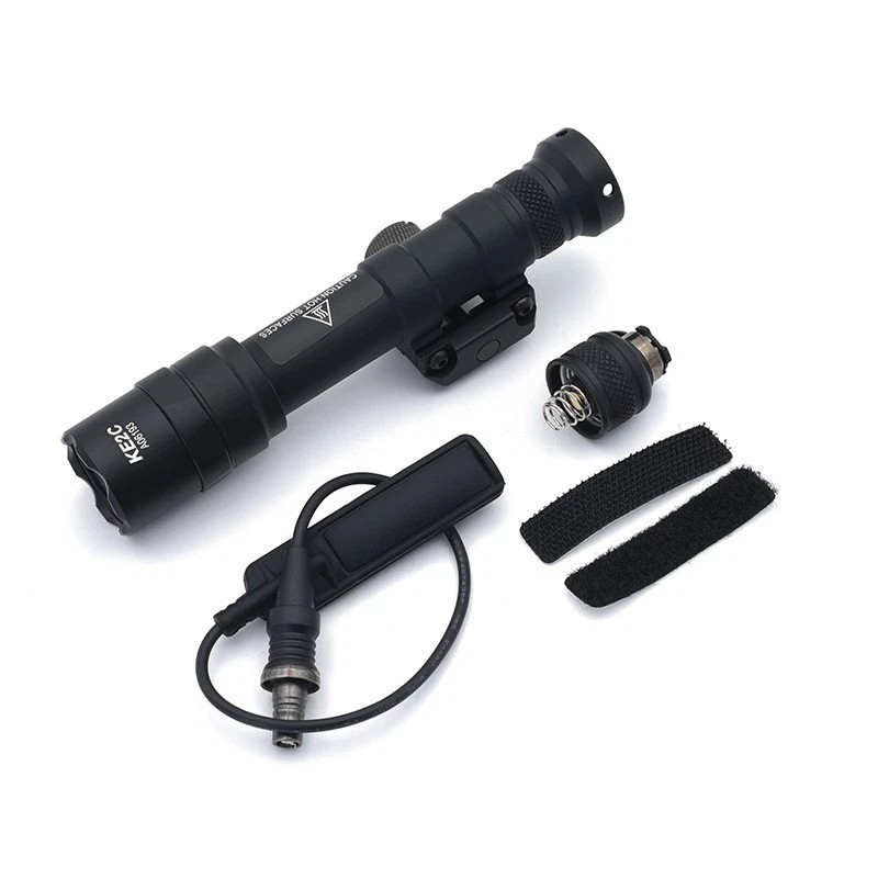 M600B Flashlight LED with Remote Pressure Switch Controller for Rifle Hunting