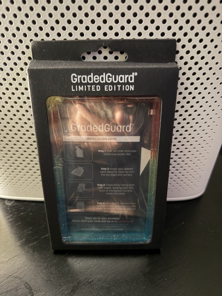 GradedGuard PSA Graded Card Case Guard Protector RAINBOW Limited Edition