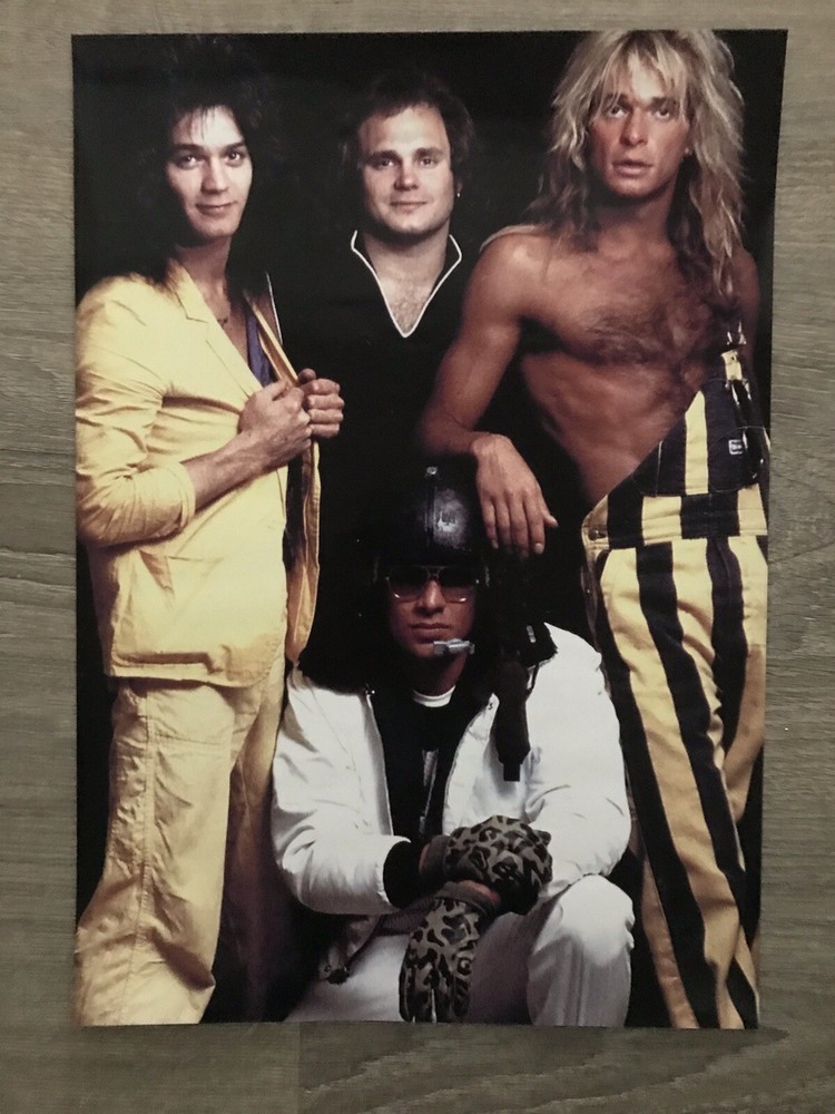 VAN HALEN 1980 Invasion Van Halen Only 1 PHOTO Women And Children First