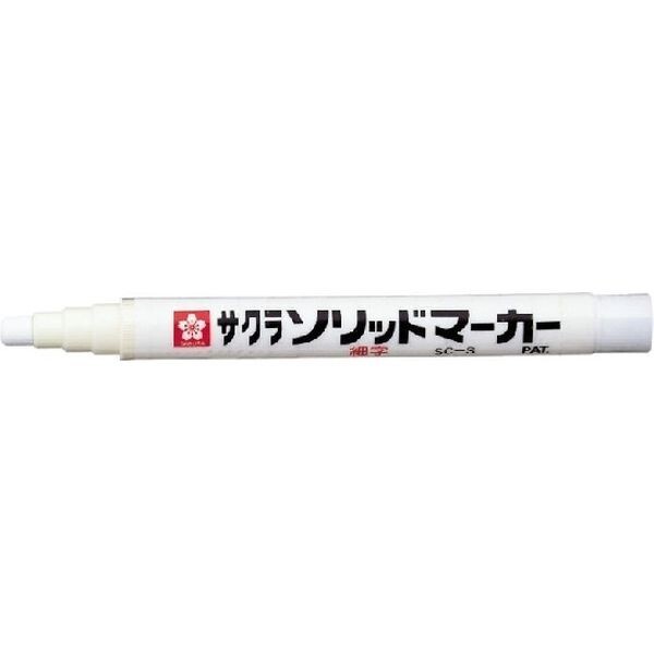 Sakura Solid Marker, Fine Tip, To 200℃, 10g, Industrial specifications, Japan