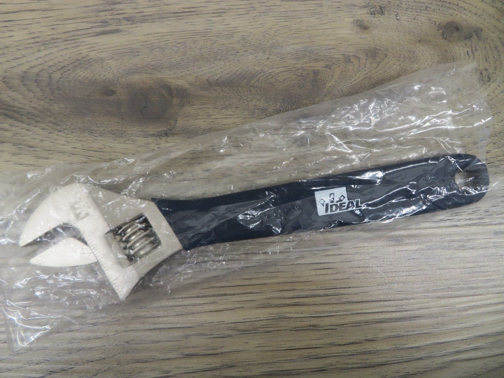Ideal 35-021 Adjustable Wrench, 10"