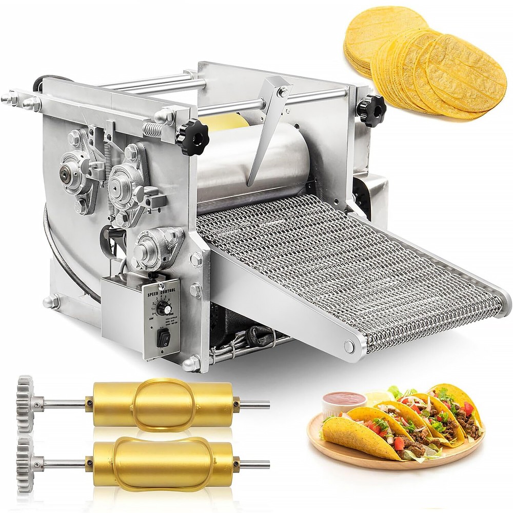 Automatic Corn Tortilla Maker Machine Mexico Corn Tortilla Maker With 2 Mold