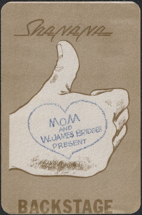 Sha Na Na Backstage Pass - 1978 Cloth Pass