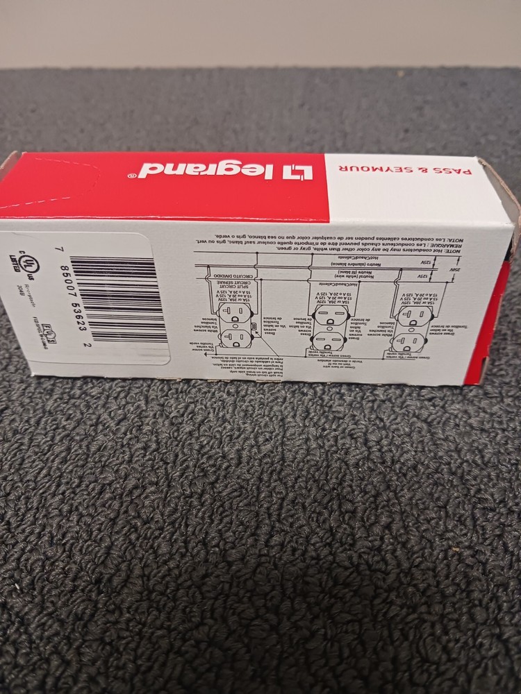 Hard Use Spec Grade Duplex Receptacle Back 20amp 125volt Black