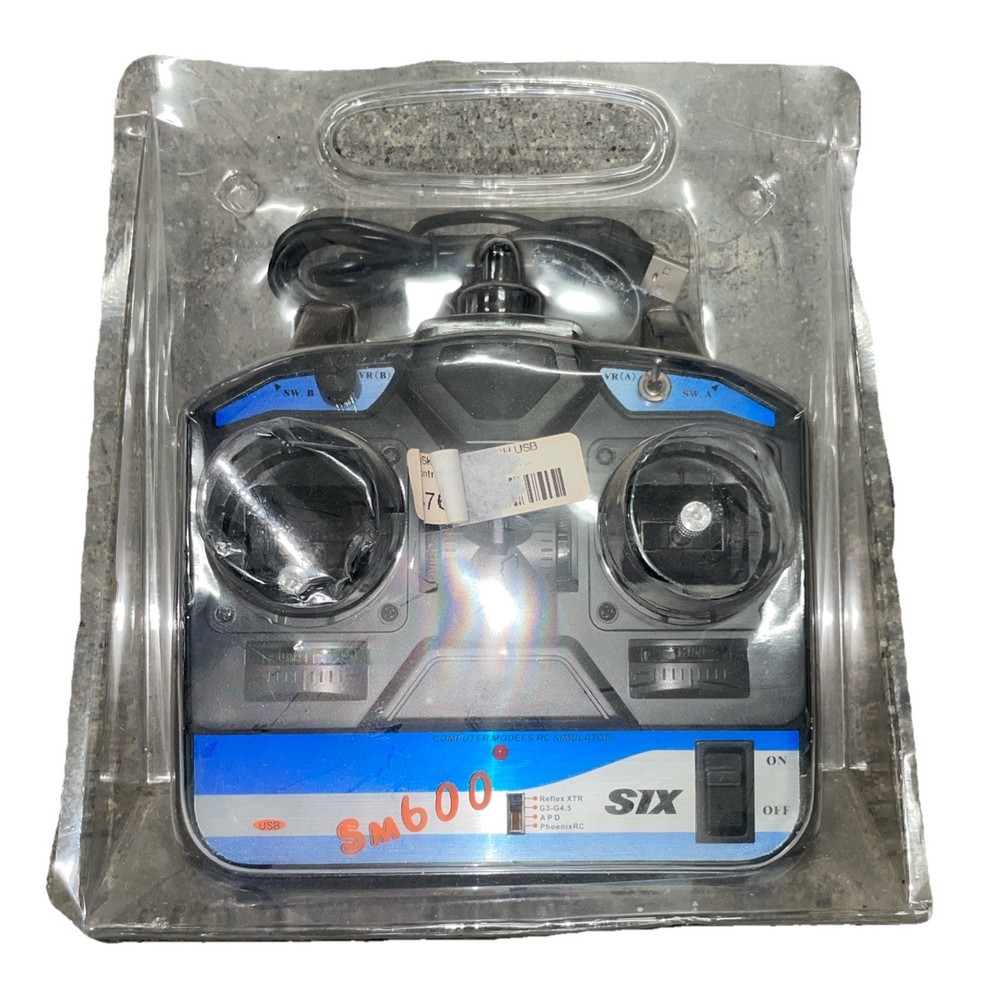 Flysky FS-SM6006-Channel USB Flight Simulator Controller Open Box