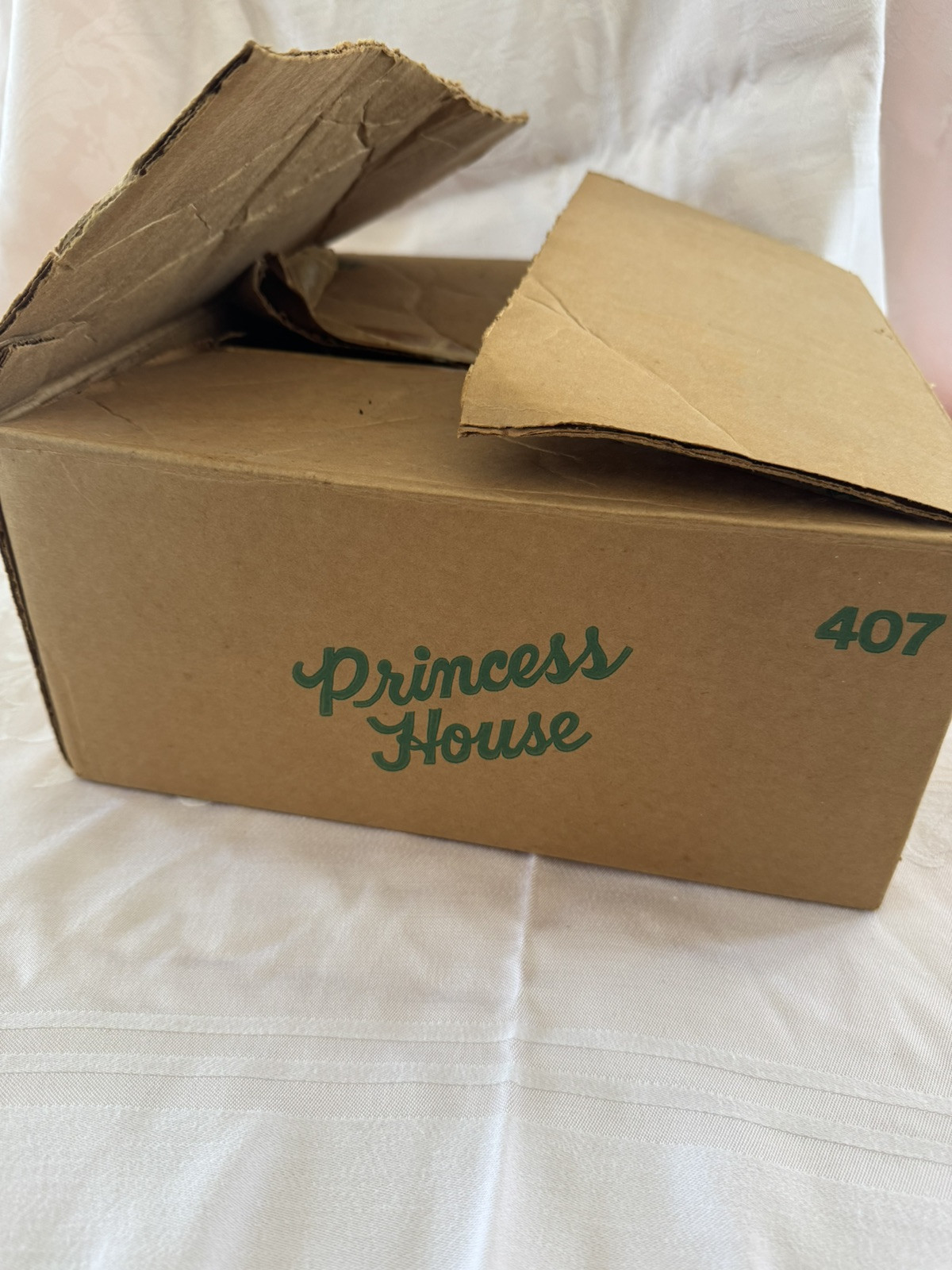 NIB Vintage Crystal Martini Set Pitcher 6 Glasses Swizzle Stick Princess House