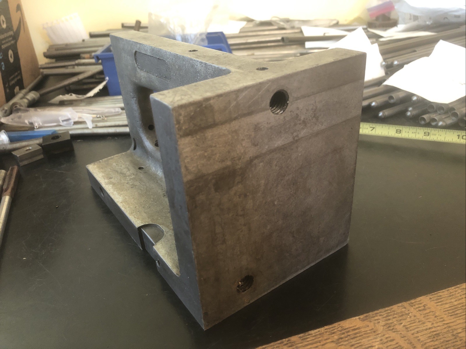 Iron Angle Plate 8”x 5”x 4 1/2” Right Angle Plate No Mfg Name Machinist Tooling