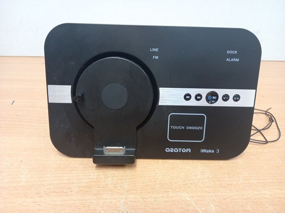 Azatom I wake 3 Radio Speaker System - Black - Unit Only