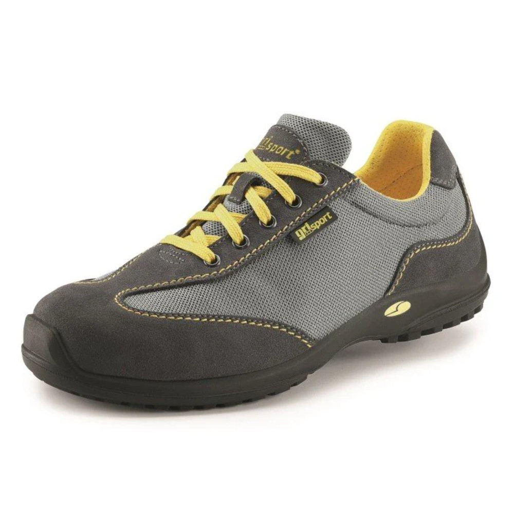 CAPRI LIGHT GREY SAFETY SHOE CAT. S1 P SRC CODE 75104KS7 GRISPO