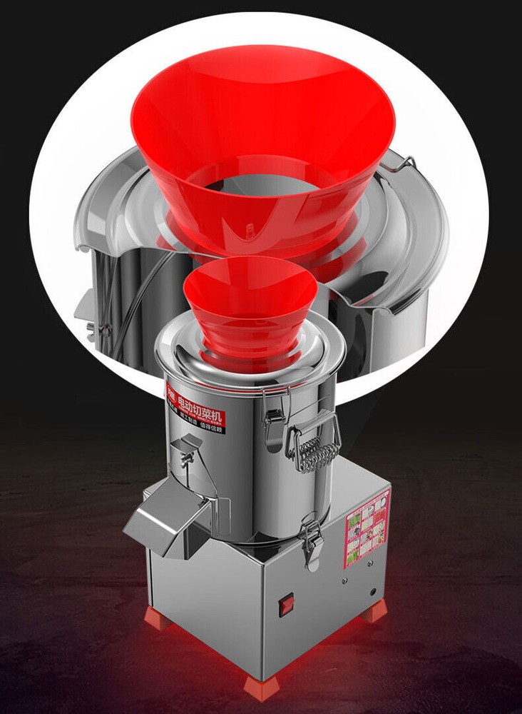 220V/110V Kitchen Electric Vegetable Chopper Cutting Machine Meat Food Processor