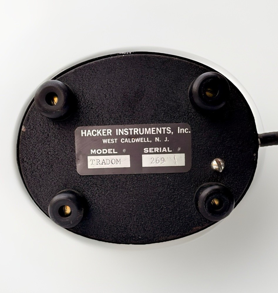 Vintage William J Hacker Control Unit Variable Speed Power Controller Retro