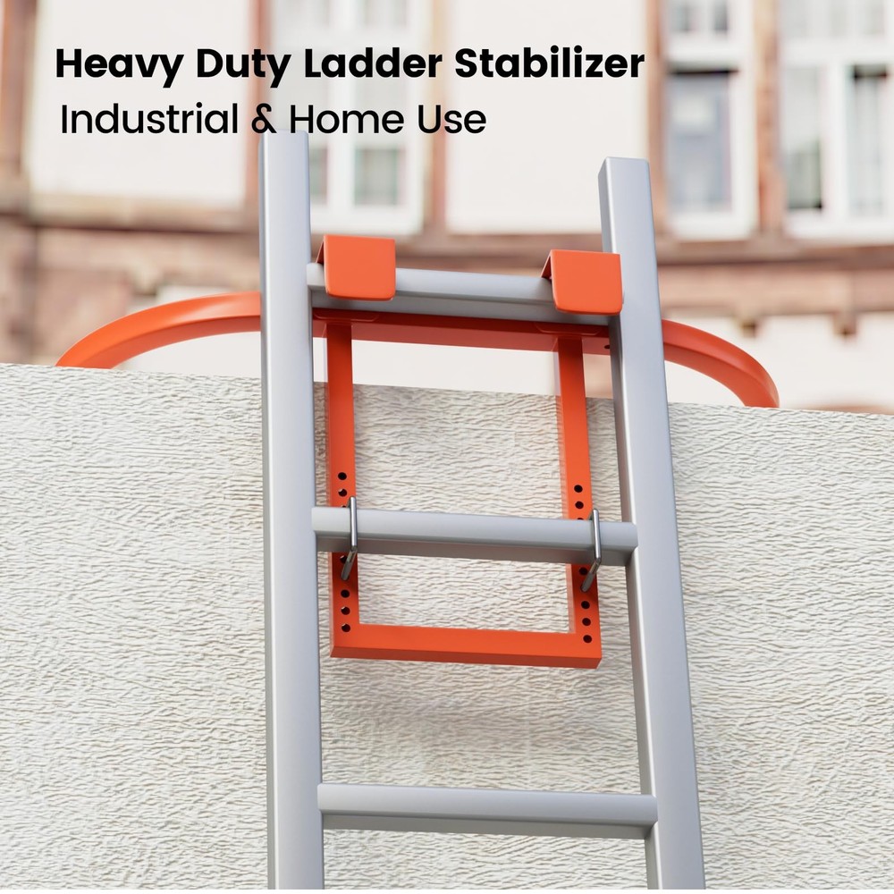 Ladder Stabilizer Standoff with Extension Ladder Accessory