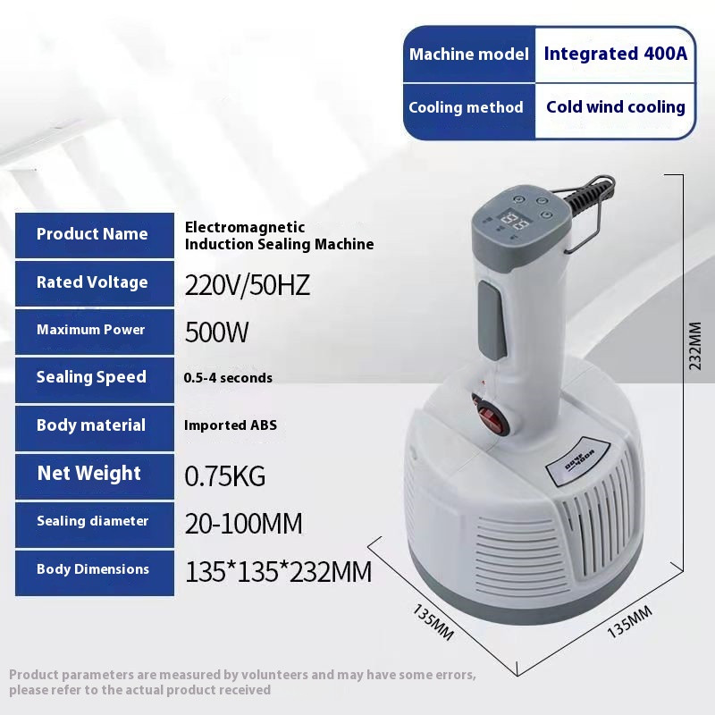 Integrated Electromagnetic Induction Sealing Machine Honey Bottle Machine