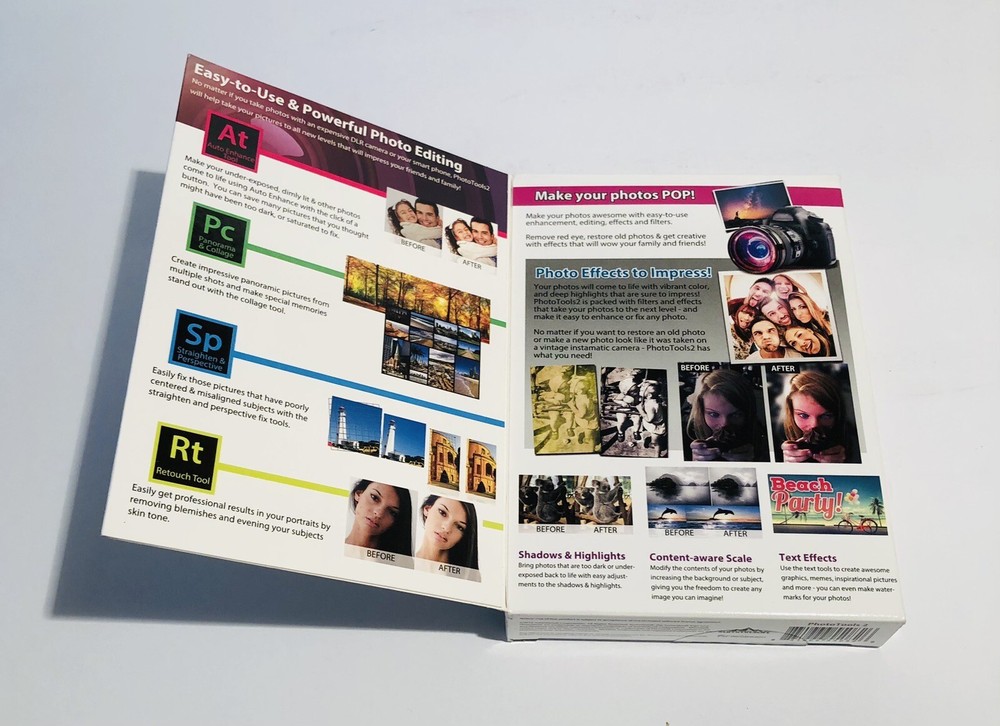 Photo Tools 2 PC Software Brand New Sealed