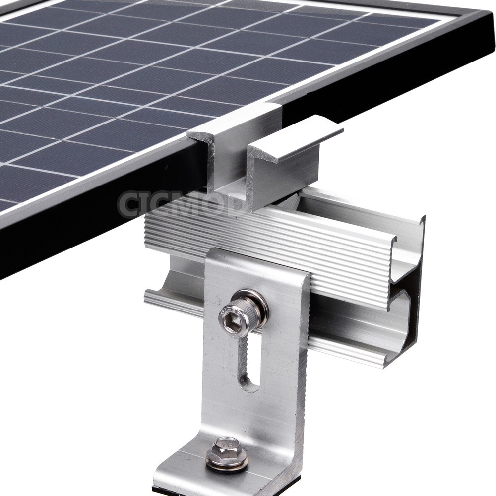 Solar Panel Mounting Brackets Kit Adjustable Roof System for 1-4PCS Solar Panels