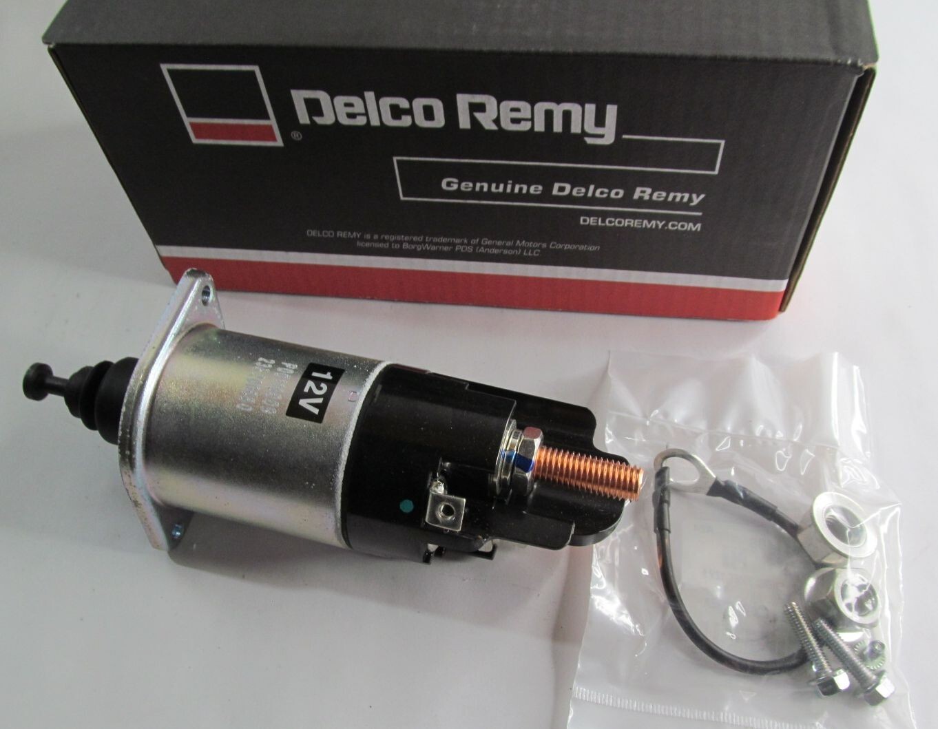 NEW GENUINE DELCO REMY 10511408 39MT 12V STARTER SOLENOID SWITCH KIT