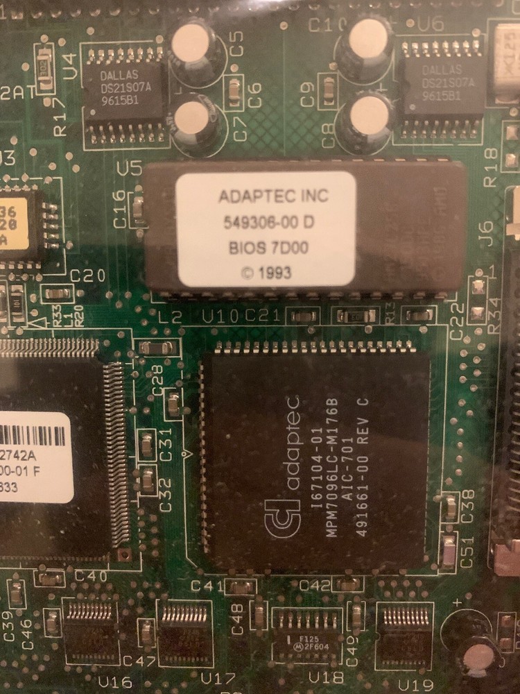 OEM NEW Adaptec Aha-2740A Eisa Scsi Controller