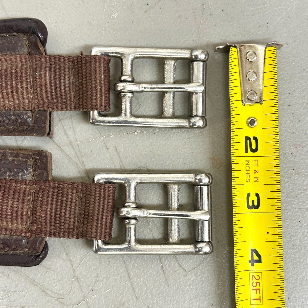 Leather Contour Hunter Girth 46”