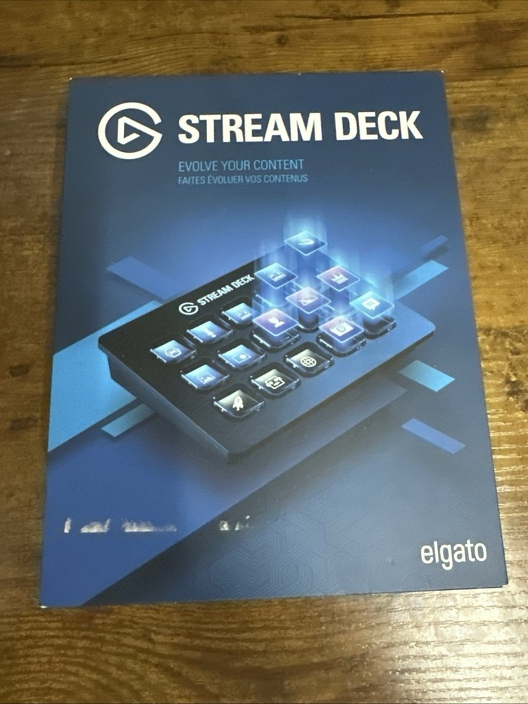 Elgato Stream Deck Live Content Creation Controller - Black, 15 Macro Keys